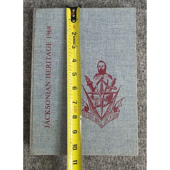 Jacksonian Heritage 1968 Yearbook Stonewall Jackson High  Jacksonian Heritage 1968 Yearbook Stonewall Jackson High School Virginia Vtg
